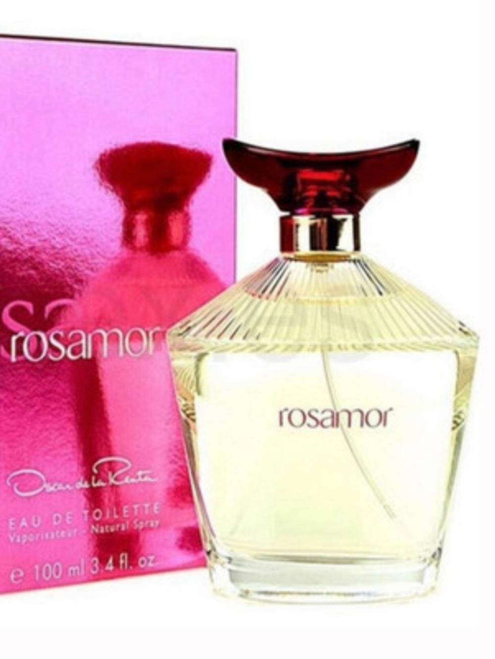 Oscar de la Renta Rosamor Women's Eau de Toilette - Pink and Red Accents